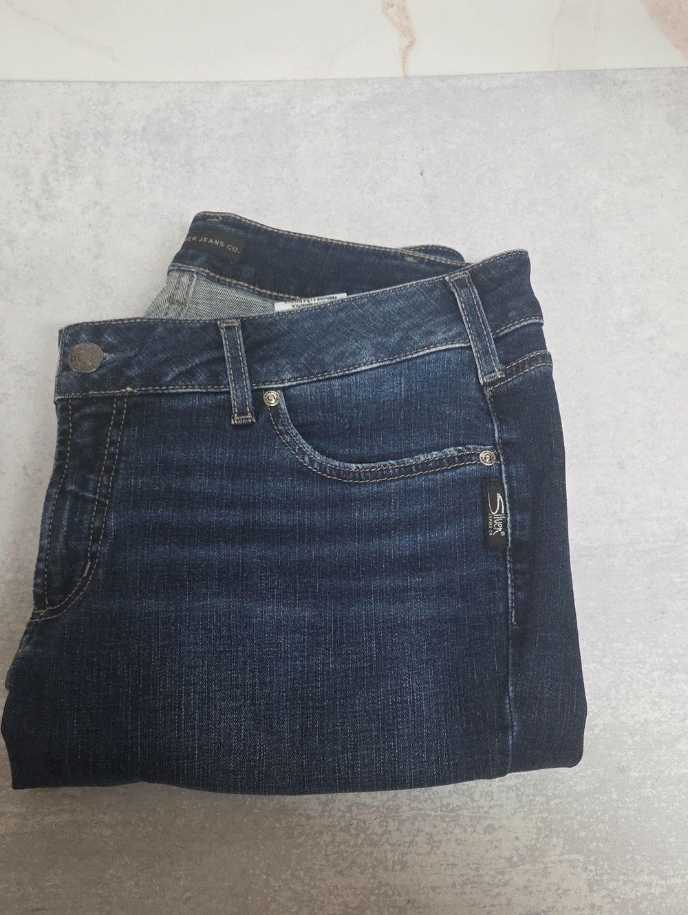 Silver Jeans Dark Indigo Boot Cut Women's Jeans